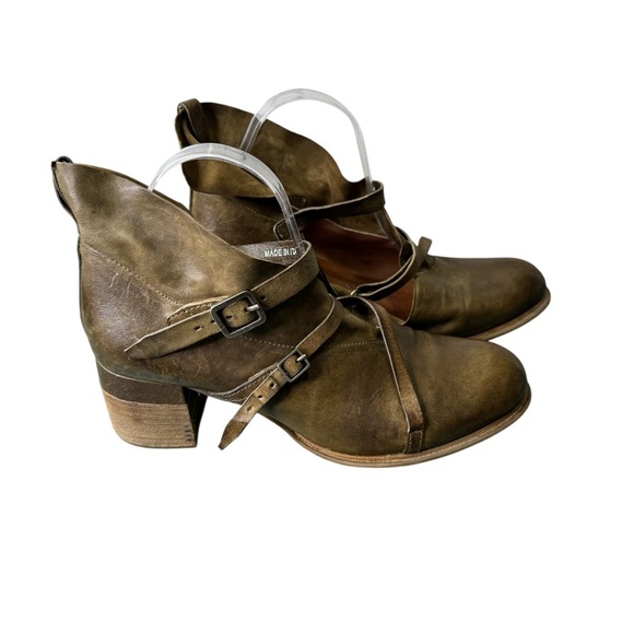 A.S. 98 Strappy Closed Toe Shoe Size 41 - Picture 1 of 11